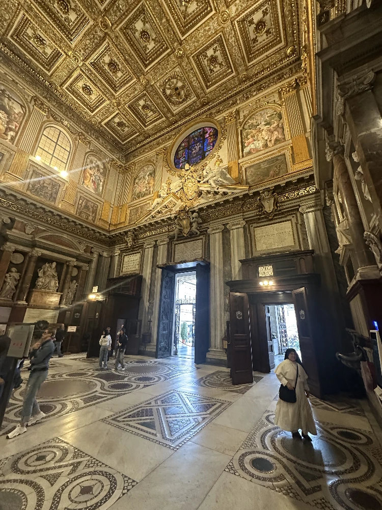 Leaving Santa Maria Maggiore