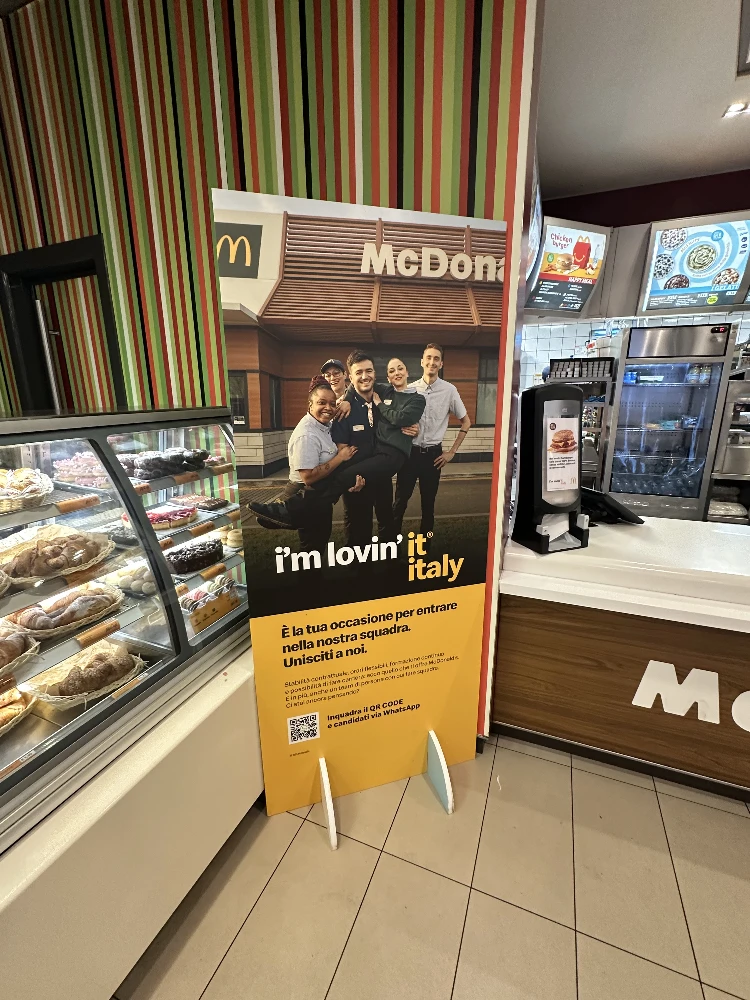 McDonalds outside Termini