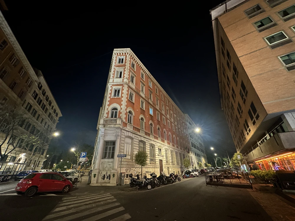 Night view building