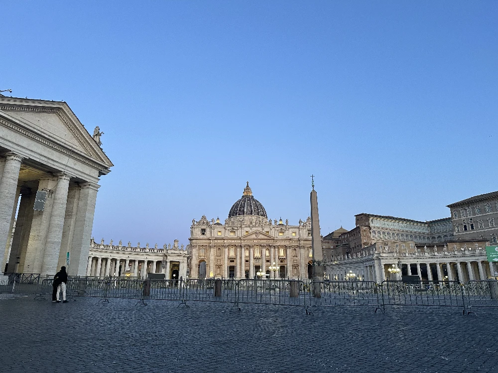 Saint Peter's Square early morning