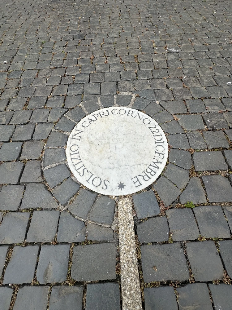 Saint Peter's - Sundial - Winter Solstice