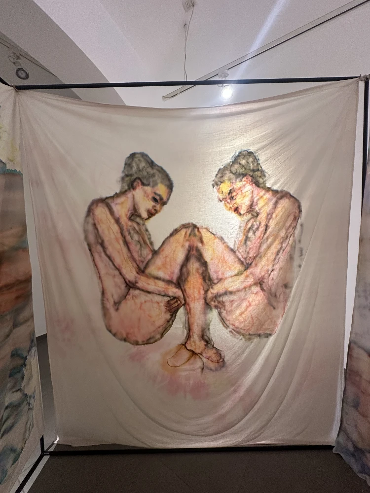 Sapphic art install 2