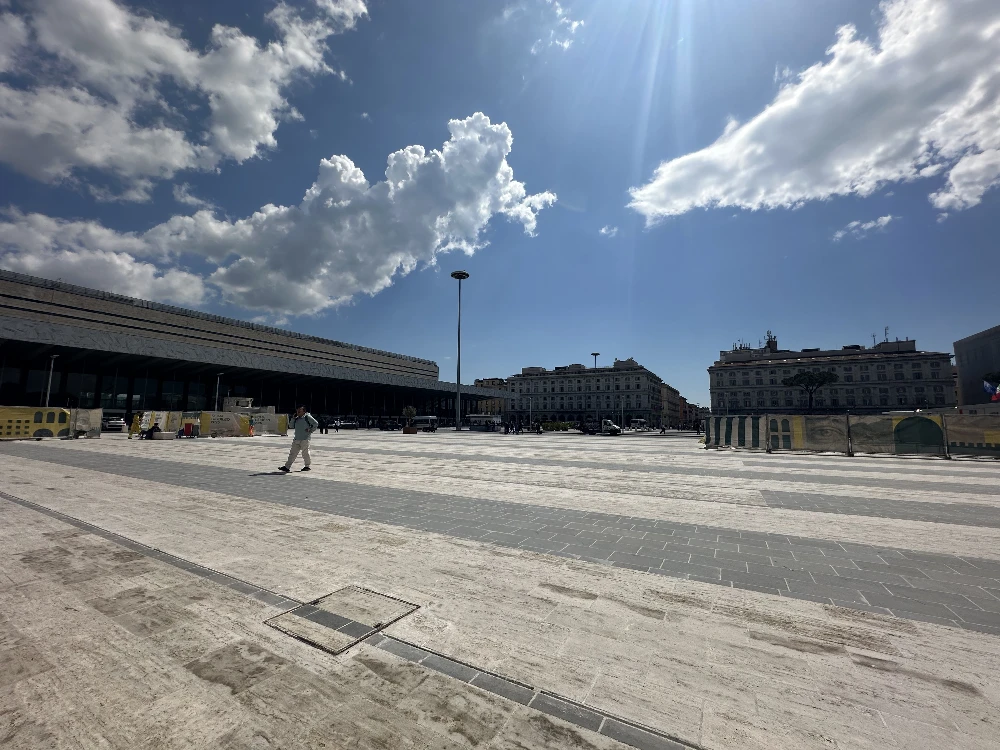 Space outside Termini