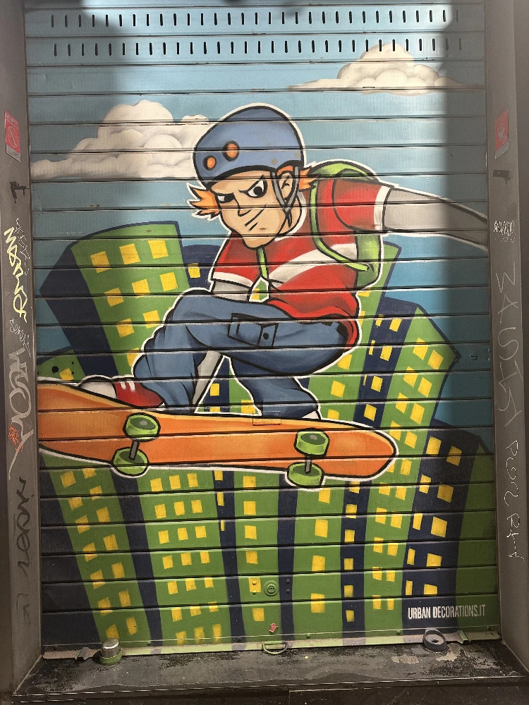 Street art - skateboard