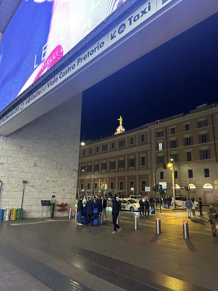 Termini exit night