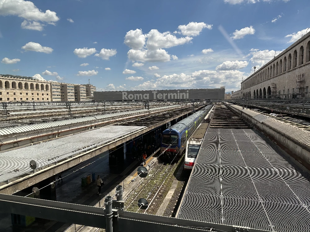 Termini tracks long view