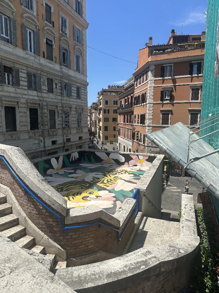 Terrace graffiti