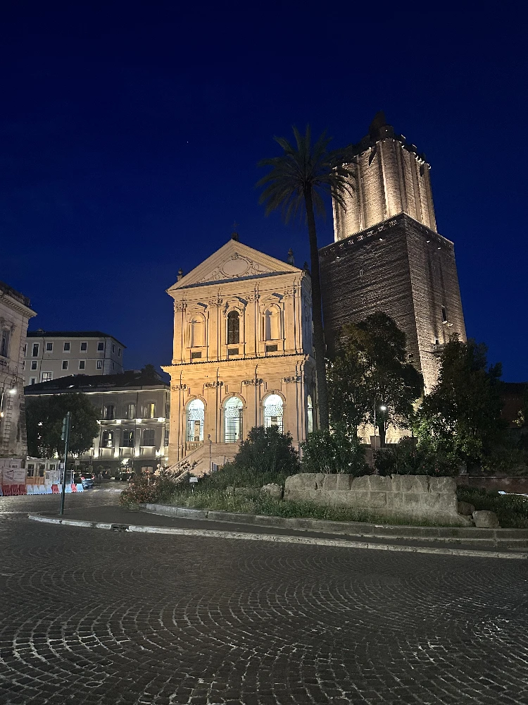 Torre delle Milizie by night