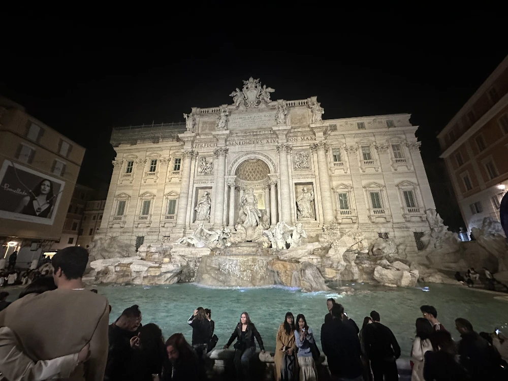 Trevi by night