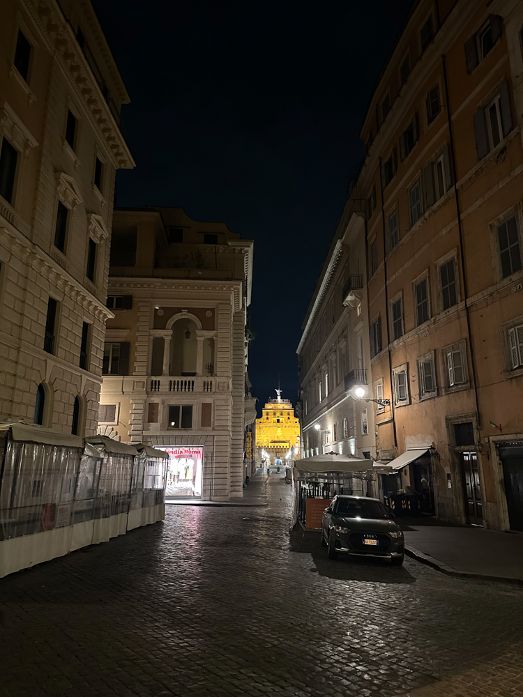 Alley View of Castel Sant'Angelo