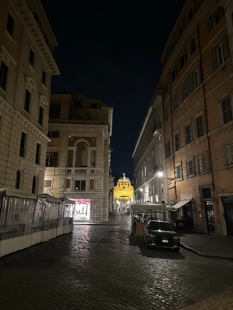 Alley View of Castel Sant'Angelo