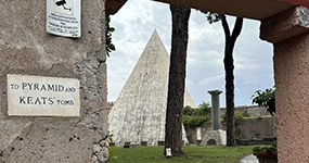 Entrance to Pyramid area